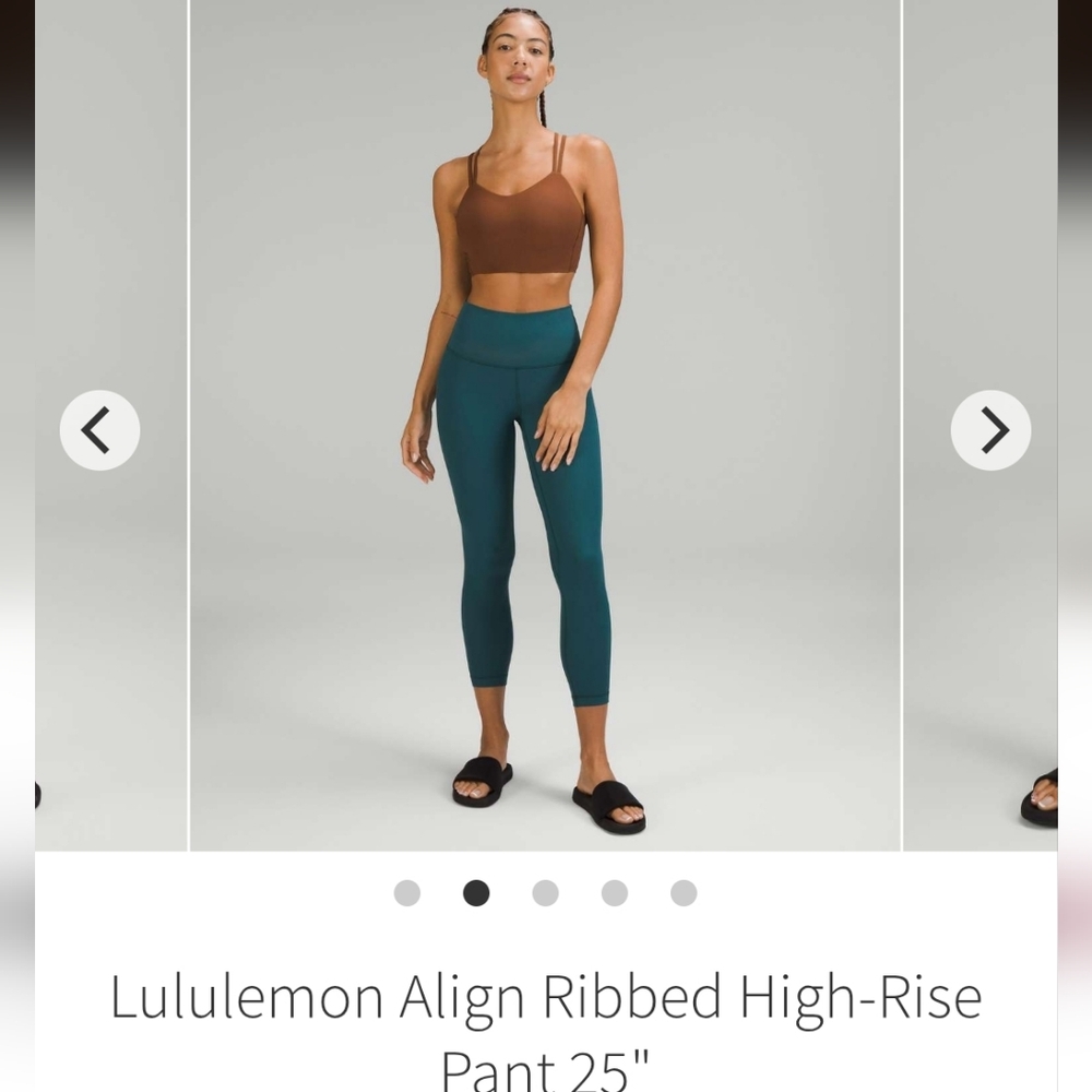 lululemon athletica Align Ribbed  High-Rise Pants - Picture 6 of 6